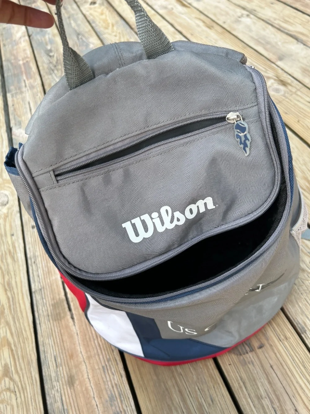 Vintage WILSON US OPEN TENNIS BACKPACK